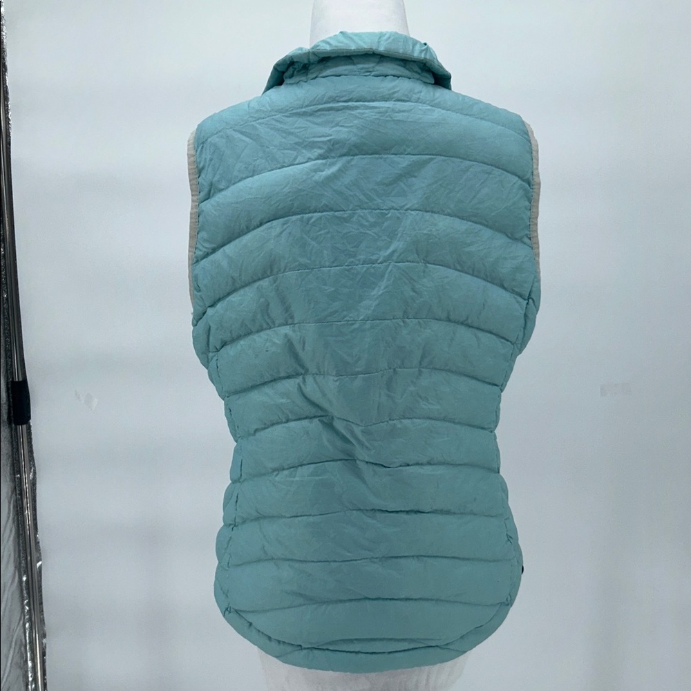Patagonia Womens Down Sweater Vest Medium Light Blue Puffer - Picture 5 of 12